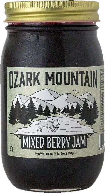 Mixed Berry Jam jar