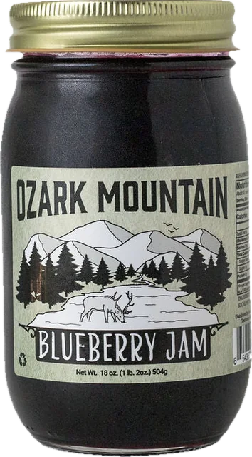 Blueberry Jam jar