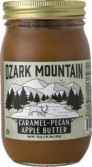 Caramel-Pecan Apple Butter jar