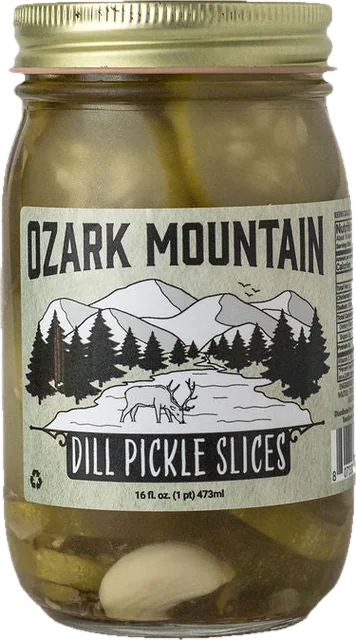 Dill Pickle Slices jar