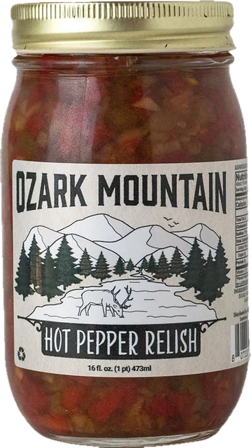 Hot Pepper Relish jar