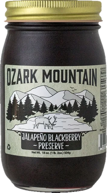 Jalapeno Blackberry Preserve jar