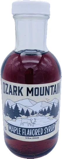 Maple Flavored Syrup jar