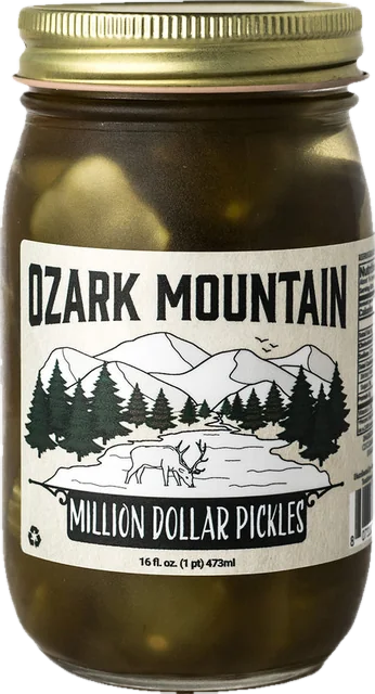 Million Dollar Pickles jar