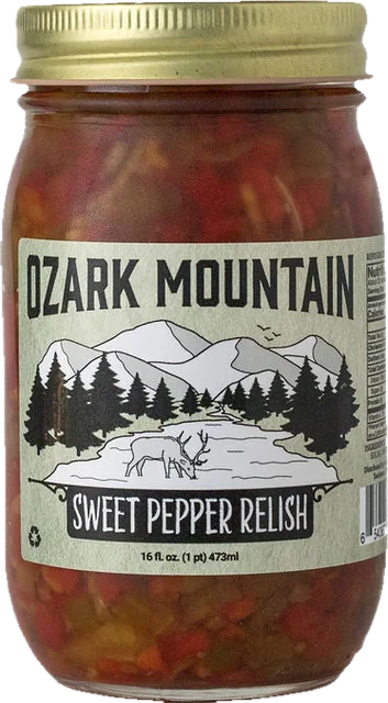 Sweet Pepper Relish jar