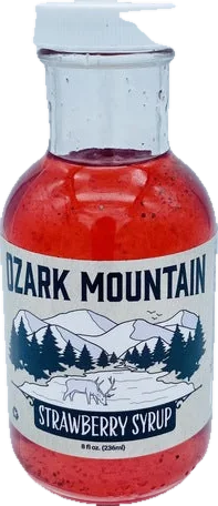 Strawberry Syrup jar